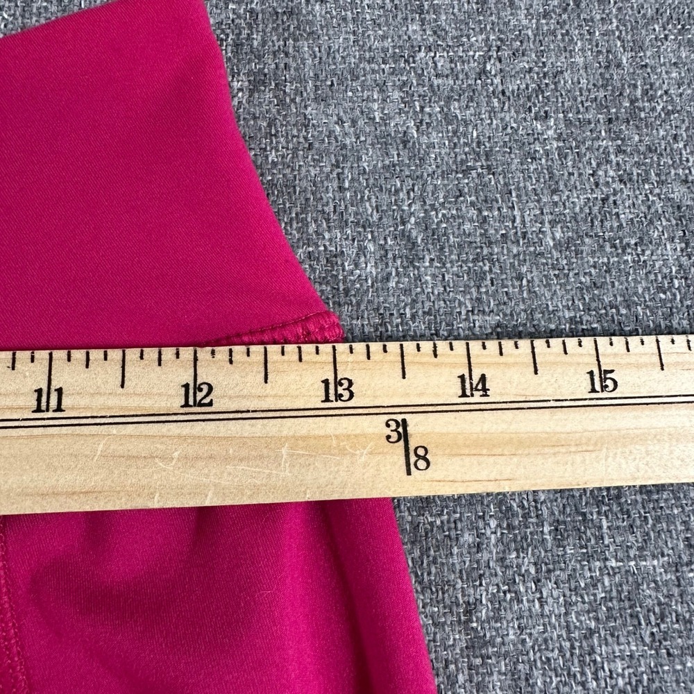 Athletic Works Womens XL Pink Flare Yoga Pant Crossover Waist Activewear Legging - Picture 6 of 8